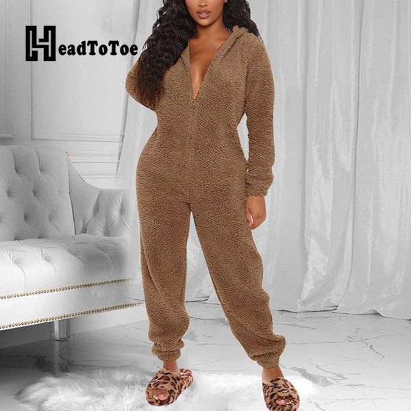 women's jumpsuits & rompers solid zip casual basic romper woman full sleeve hooded ears plush pleated loose jumpsuit women, Black;white
women's jumpsuits & rompers solid zip casual basic romper woman full sleeve hooded ears plush pleated loose jumpsuit women, Black;white