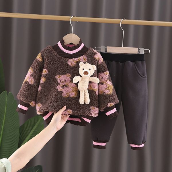 new winter children clothes baby boys girls cartoon t shirt pants 2pcs/sets kids toddler casual clothing infant thick tracksuitx1019, White
new winter children clothes baby boys girls cartoon t shirt pants 2pcs/sets kids toddler casual clothing infant thick tracksuitx1019, White