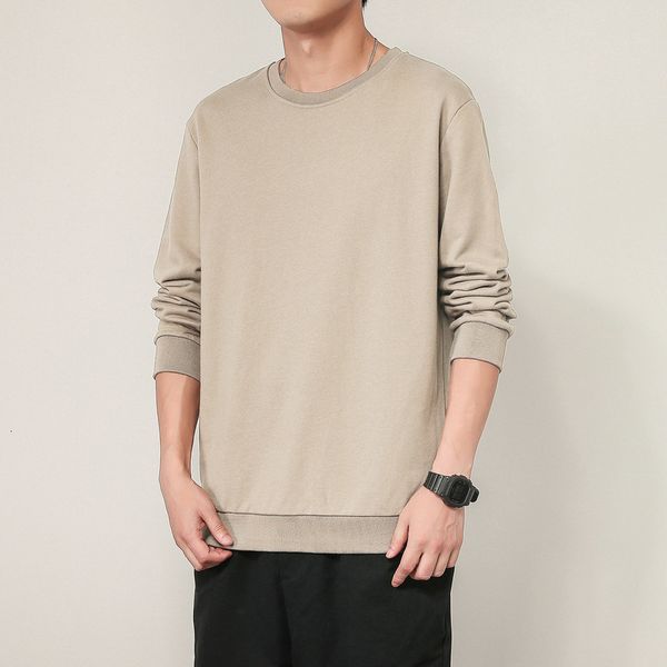 2021 new autumn male around the neck casual sweater all-match solid color big jacket base shirt ewkj, Black
2021 new autumn male around the neck casual sweater all-match solid color big jacket base shirt ewkj, Black