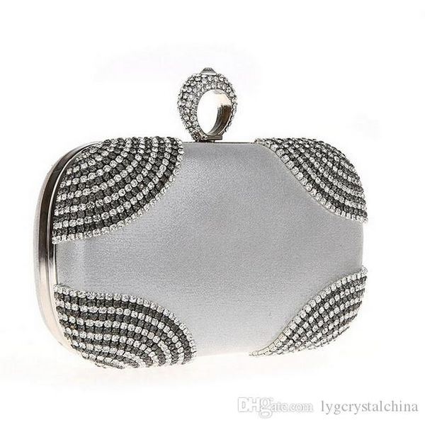 luxurys designers bags diamond-studded hand bags handmade lady's ring satin quality bridal wedding bag for party/wedding/baquet bags, Black
luxurys designers bags diamond-studded hand bags handmade lady's ring satin quality bridal wedding bag for party/wedding/baquet bags, Black