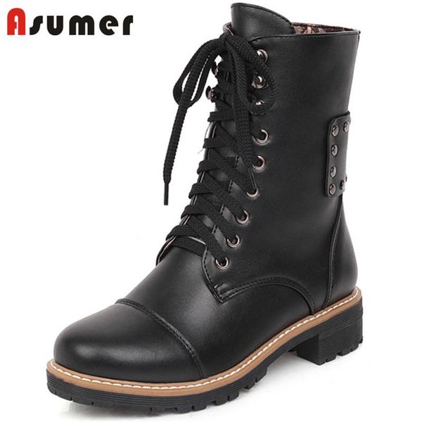 boots asumer 2021 plus size 44 ankle for women rivet lace up autumn winter short punk simple casual low heels shoes woman, Black
boots asumer 2021 plus size 44 ankle for women rivet lace up autumn winter short punk simple casual low heels shoes woman, Black