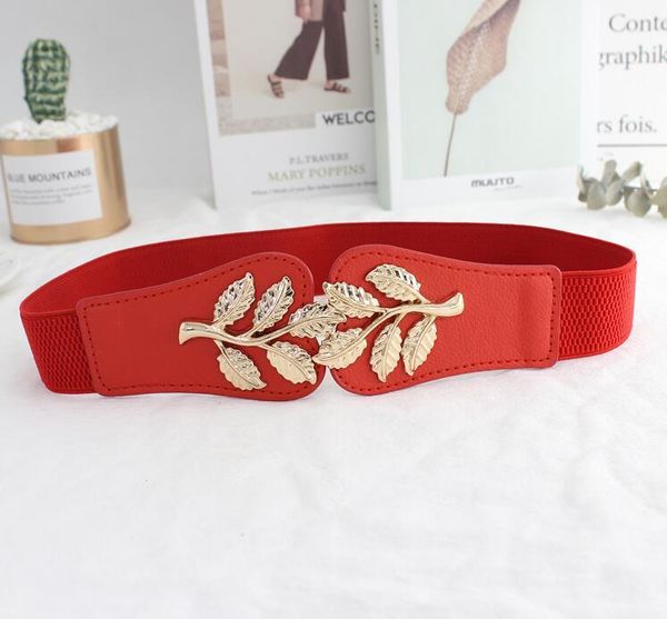 leaf waist seal fashion stretch wide cummerbunds gold alloy leaves belts elastic waistbands for dress coat wedding decorate girl wmtalx, Black;brown
leaf waist seal fashion stretch wide cummerbunds gold alloy leaves belts elastic waistbands for dress coat wedding decorate girl wmtalx, Black;brown