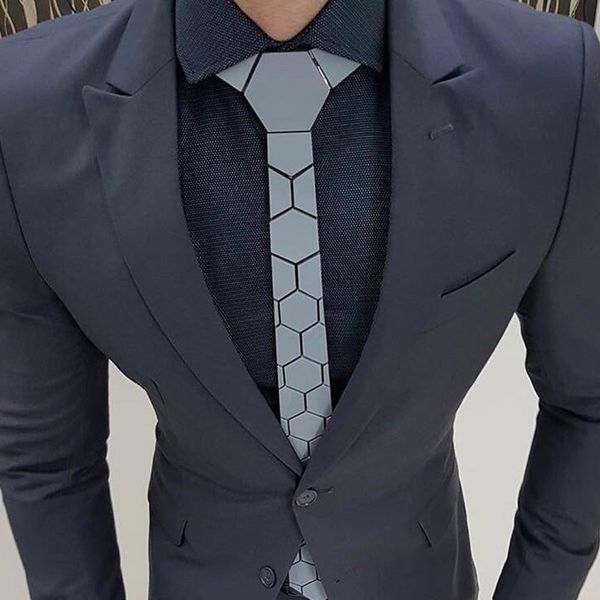classic dark gray acrylic design thin male fit hexagon bright mirror ties all accessory game, Blue;purple
classic dark gray acrylic design thin male fit hexagon bright mirror ties all accessory game, Blue;purple
