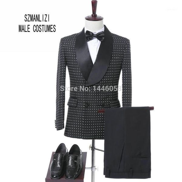 men's suits & blazers arrival 2021 costume homme slim fit shawl lapel double breasted suit groom wear men wedding for prom tuxedo blaze, White;black
men's suits & blazers arrival 2021 costume homme slim fit shawl lapel double breasted suit groom wear men wedding for prom tuxedo blaze, White;black