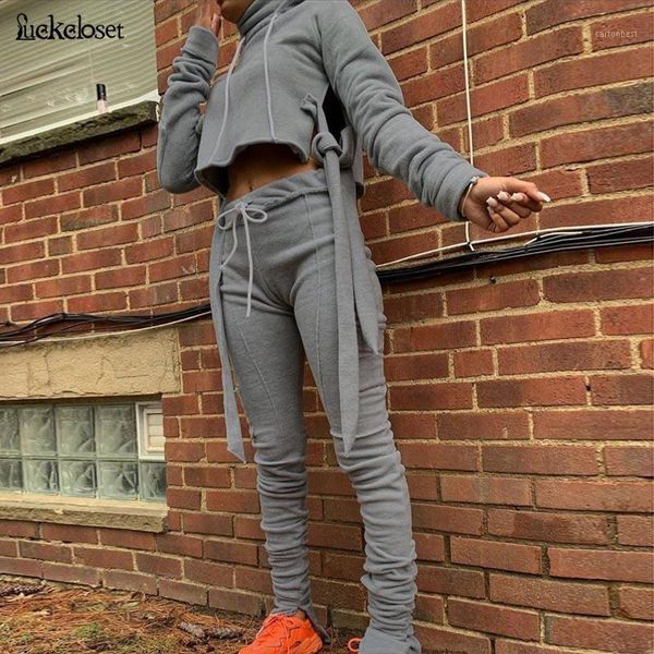 women's tracksuits ruched stacked women two piece set and pants cropped high neck elastic waist jogger solid casual ladies tracksuits1, Gray
women's tracksuits ruched stacked women two piece set and pants cropped high neck elastic waist jogger solid casual ladies tracksuits1, Gray