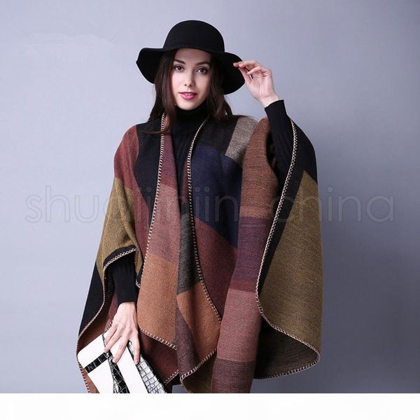soft woman grid scarf fashion warm winter shawls outdoor travel ladies wool cloak christmas party cape lt-tta1254, Blue;gray
soft woman grid scarf fashion warm winter shawls outdoor travel ladies wool cloak christmas party cape lt-tta1254, Blue;gray