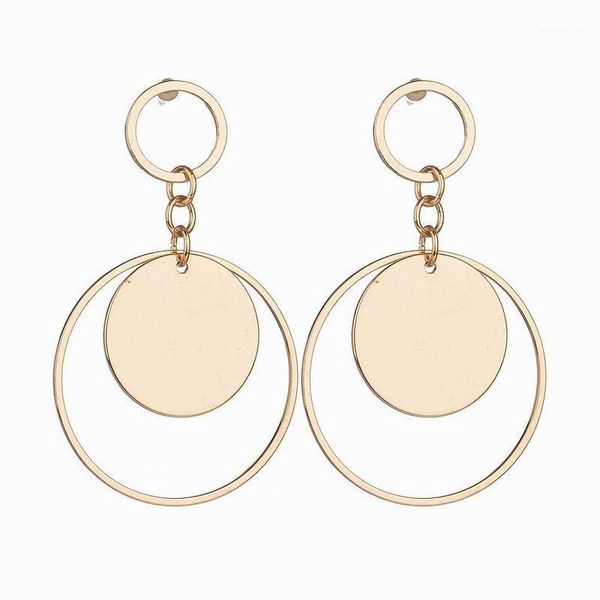 kobitace creative hollow big round long earrings gold color stainless steel drop earrings for women earings party jewelry gift1, Silver
kobitace creative hollow big round long earrings gold color stainless steel drop earrings for women earings party jewelry gift1, Silver