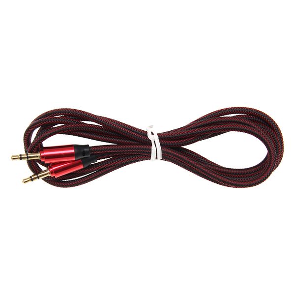 300pcs/lot 3.5 jack aux cable 3.5mm car fishnet audio cable 1.8m gold plated jack male to male speaker cables for phone speaker
300pcs/lot 3.5 jack aux cable 3.5mm car fishnet audio cable 1.8m gold plated jack male to male speaker cables for phone speaker
