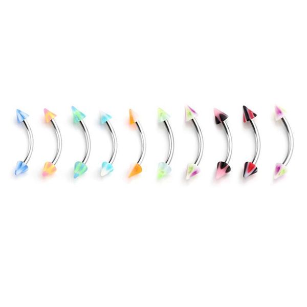 10/20/30/50pcs stainless steel eyebrow piercing ring curved barbell tragus helix piercing rook labret eyebrow piercing jewelry q bbymnw, Silver
10/20/30/50pcs stainless steel eyebrow piercing ring curved barbell tragus helix piercing rook labret eyebrow piercing jewelry q bbymnw, Silver