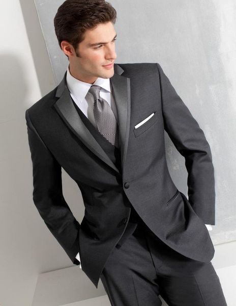 men's suits & blazers one button gray groom tuxedos notch lapel groomsmen man wedding prom ( jacket+pants+vest+tie), White;black
men's suits & blazers one button gray groom tuxedos notch lapel groomsmen man wedding prom ( jacket+pants+vest+tie), White;black