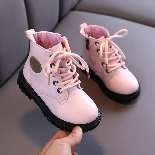 children martin boots pu leather waterproof motorcycle boots winter kids snow boots brand girls princess shoes rubber sqcmjg, Black
children martin boots pu leather waterproof motorcycle boots winter kids snow boots brand girls princess shoes rubber sqcmjg, Black