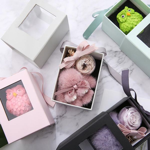 1pcs cardboard luxury gift box with window drawer box with ribbon gift present diy craft packaging party favor gifts bags
1pcs cardboard luxury gift box with window drawer box with ribbon gift present diy craft packaging party favor gifts bags