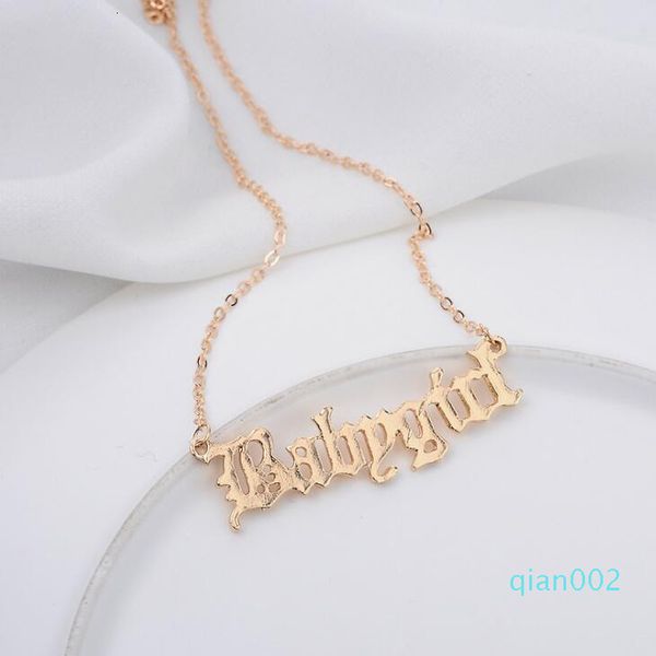 dhl handmade dainty letter babygirl charm pendant necklace gold plated chain gothic personalized jewelry gift for girls
dhl handmade dainty letter babygirl charm pendant necklace gold plated chain gothic personalized jewelry gift for girls