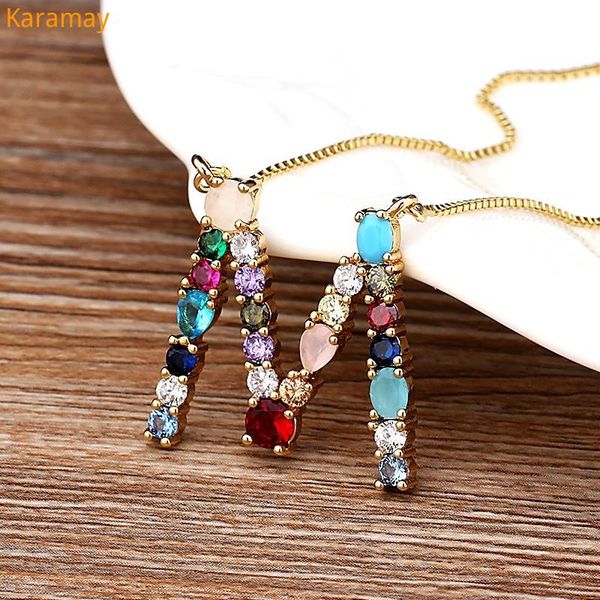 women girl initial letter necklace gold 26 letters charm necklaces pendants copper cz jewelry personal necklace, Silver
women girl initial letter necklace gold 26 letters charm necklaces pendants copper cz jewelry personal necklace, Silver