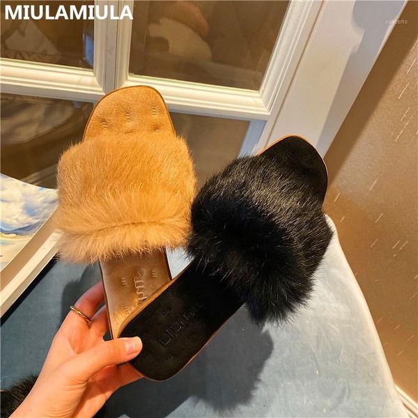 miulamiula brand design 2020 korean fashion soft hair fur slippers flat slides slip-on loafers mules flip flops women casual1, Black
miulamiula brand design 2020 korean fashion soft hair fur slippers flat slides slip-on loafers mules flip flops women casual1, Black
