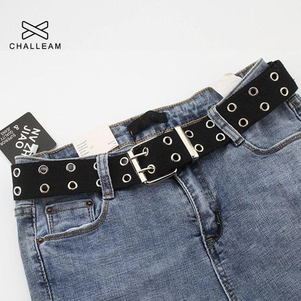 canvas belt for women new designer harajuku double row hole pin buckle grommet jeans men belts female male waistband 427, Black;brown
canvas belt for women new designer harajuku double row hole pin buckle grommet jeans men belts female male waistband 427, Black;brown