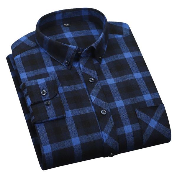 aoliwen 2021brand men 100% cotton blue plaid long sleeve shirt spring autumn new trend casual comfortable soft slim fit shirts, White;black
aoliwen 2021brand men 100% cotton blue plaid long sleeve shirt spring autumn new trend casual comfortable soft slim fit shirts, White;black