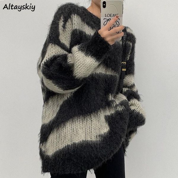 pullovers women vintage long sleeve fall basic sweaters for lady japanese fashion casual chic o-neck ladies streetwear all-match, White;black
pullovers women vintage long sleeve fall basic sweaters for lady japanese fashion casual chic o-neck ladies streetwear all-match, White;black