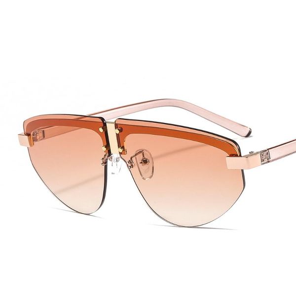 sunglasses 2021 fashion oversized rimless women famous design trendy square sun glasses female men gradient uv400, White;black
sunglasses 2021 fashion oversized rimless women famous design trendy square sun glasses female men gradient uv400, White;black