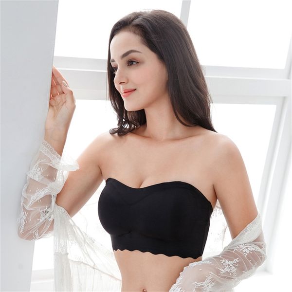 meizimei strapless bras for women push up wedding brassiere girl tube bh plus size bralette seamless lingerie summer lj200815, Red;black
meizimei strapless bras for women push up wedding brassiere girl tube bh plus size bralette seamless lingerie summer lj200815, Red;black