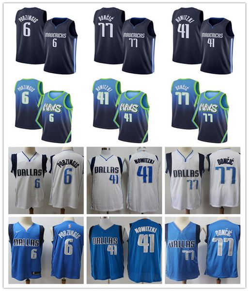 new basketball shirt kristaps 6 porzingis dirk 77 luka nowitzki doncic gradient blue college basketball jerseys, Black;red
new basketball shirt kristaps 6 porzingis dirk 77 luka nowitzki doncic gradient blue college basketball jerseys, Black;red