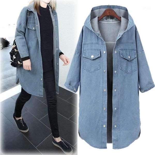 2020 fashion autumn winter style large-size jackets women's clothing hooded cowboy coat women's clothing v-neck jackets trench1, Tan;black
2020 fashion autumn winter style large-size jackets women's clothing hooded cowboy coat women's clothing v-neck jackets trench1, Tan;black
