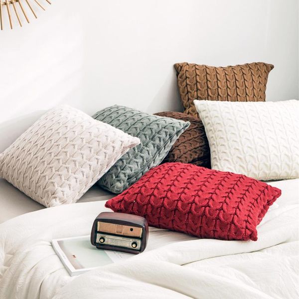 brown cushion cover knit home decoration 45x45cm square pillow cover red ivory cream coffee grey nordic style soft warm soft
brown cushion cover knit home decoration 45x45cm square pillow cover red ivory cream coffee grey nordic style soft warm soft
