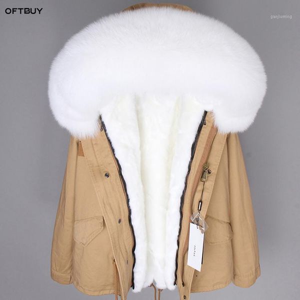 oftbuy 2019 winter jacket women big real fur coat parka red fur collar faux liner camouflage pink short coat fashion new1, Black
oftbuy 2019 winter jacket women big real fur coat parka red fur collar faux liner camouflage pink short coat fashion new1, Black