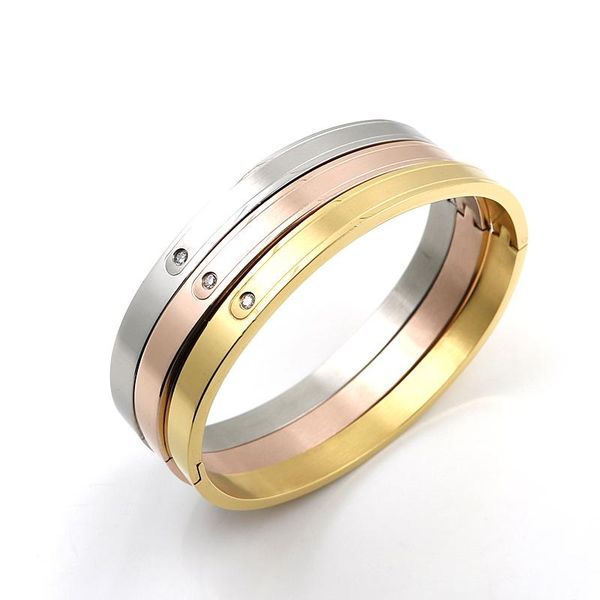 charm bracelets wholesale price simple design stainless steel gold color bangle for christmas women personality bracelet factory, Golden;silver
charm bracelets wholesale price simple design stainless steel gold color bangle for christmas women personality bracelet factory, Golden;silver