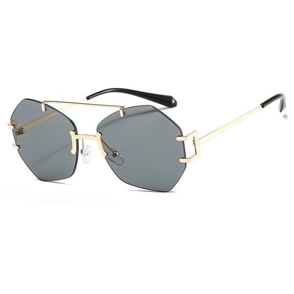 trendy frameless women's sunglasses, candy-colored lenses, polygonal sunglasses, young and versatile, retro, White;black
trendy frameless women's sunglasses, candy-colored lenses, polygonal sunglasses, young and versatile, retro, White;black