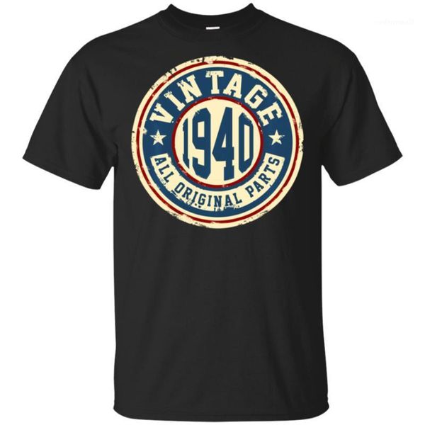 men's t-shirts vintage 1940 all original parts birthday gift black t-shirt m-xxxl short-sleeved tee shirt1, White;black
men's t-shirts vintage 1940 all original parts birthday gift black t-shirt m-xxxl short-sleeved tee shirt1, White;black
