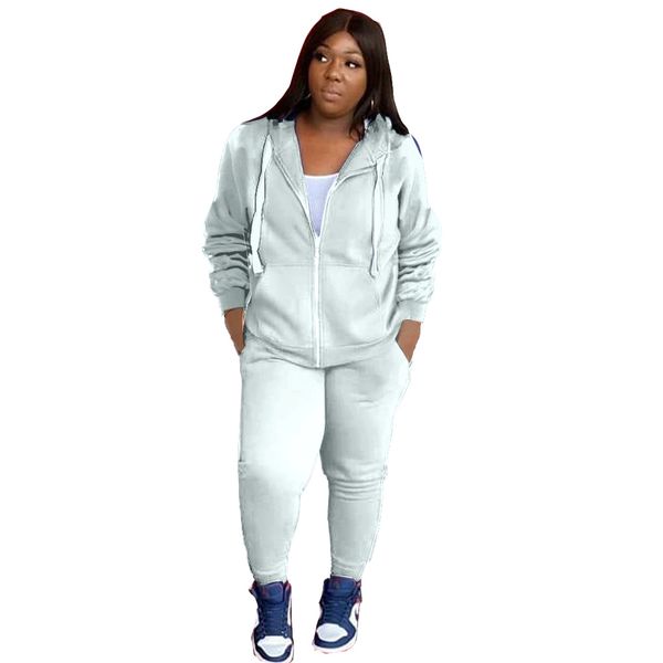 solid color womens designer tracksuits cardgian coat long pants 2pcs clothing sets women two piece pants, White
solid color womens designer tracksuits cardgian coat long pants 2pcs clothing sets women two piece pants, White