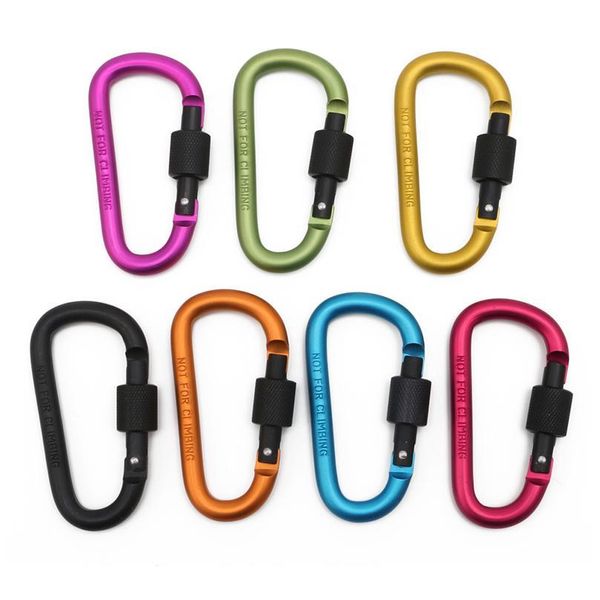bold 8cm locking type d quickdraw carabiner backpack buckle hanging aluminum nut jllgry
bold 8cm locking type d quickdraw carabiner backpack buckle hanging aluminum nut jllgry