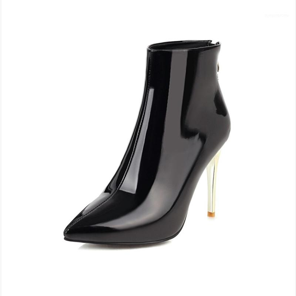 boots mkkhou fashion short women 2021 winter pointy stiletto heel 10cm high ankle boot bare-boots girl large size1, Black
boots mkkhou fashion short women 2021 winter pointy stiletto heel 10cm high ankle boot bare-boots girl large size1, Black