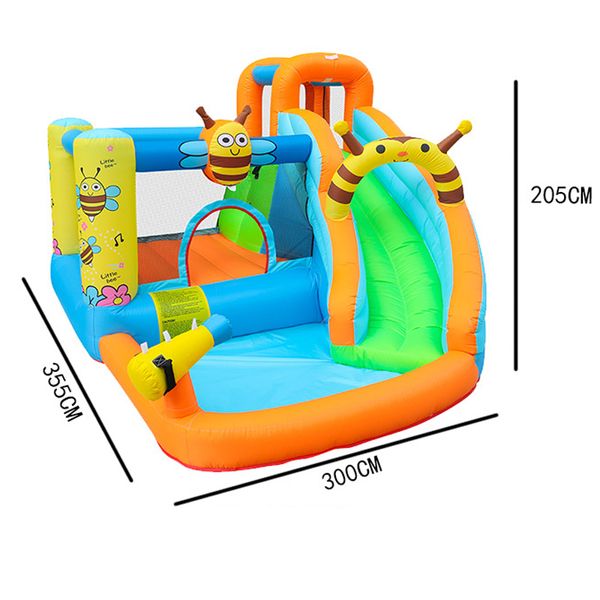 new fun inflatable castle kids inflatable water slide with pool water spray gun kids inflatable water slide air jumping castles outdoor
new fun inflatable castle kids inflatable water slide with pool water spray gun kids inflatable water slide air jumping castles outdoor