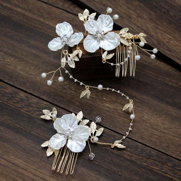 exclusively new popular comb head wear pearl flower hairband long comb wedding bride hair jewelry, Golden;silver
exclusively new popular comb head wear pearl flower hairband long comb wedding bride hair jewelry, Golden;silver