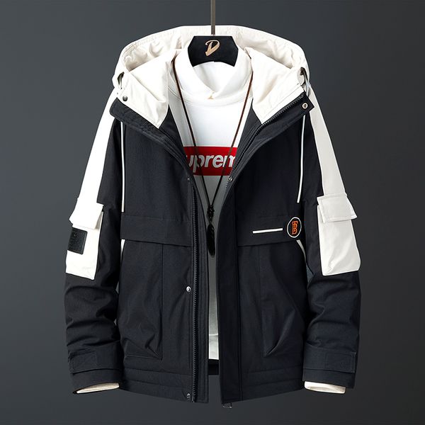 quality white high duck down 2020 new mark shredded warm thick men's with hood jacket 6gon, Black
quality white high duck down 2020 new mark shredded warm thick men's with hood jacket 6gon, Black