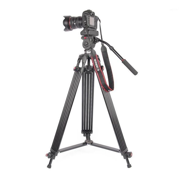 

jieyang jy0606 jy-0606 professional tripod camera tripod/video tripod/dslr video tripod fluid head damping for video1