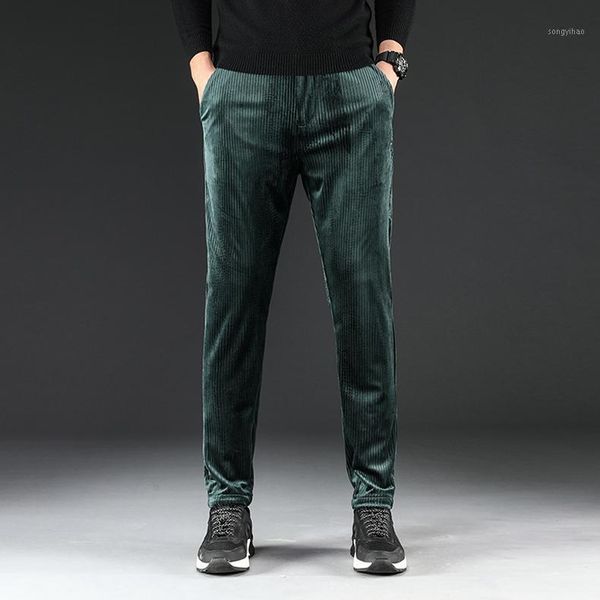 new men's corduroy casual pants business fashion solid straight regular fit trousers male black green men clothing undefined1
new men's corduroy casual pants business fashion solid straight regular fit trousers male black green men clothing undefined1