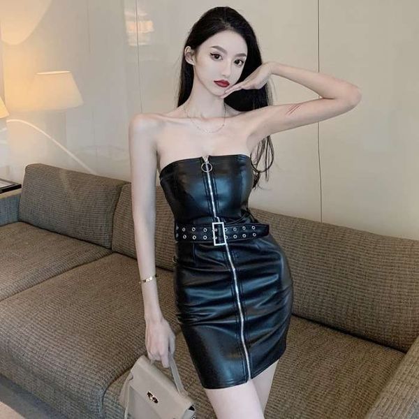 autumn style night show thin bag hip short skirt bottom pu leather dress distribution waist, White;black
autumn style night show thin bag hip short skirt bottom pu leather dress distribution waist, White;black