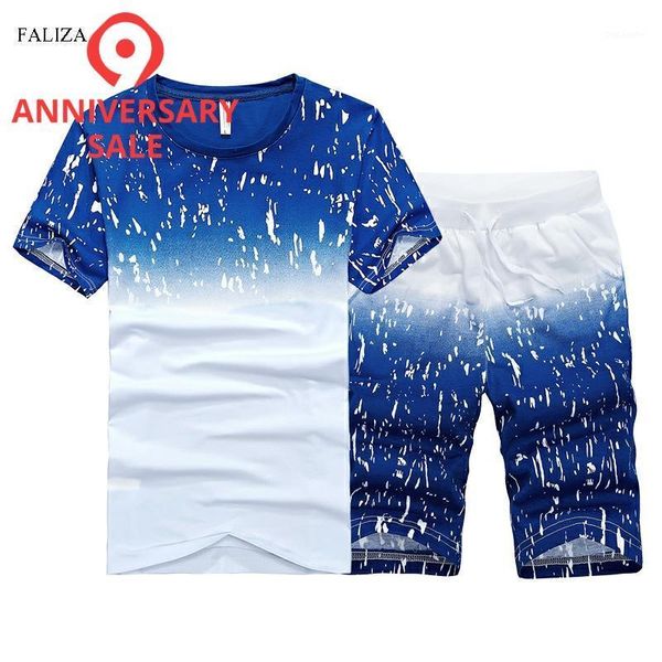 faliza casual tracksuit men summer sportswear set print men shorts + t shirt men's fitness suit 2 pieces sets plus size 6xl st061, Gray
faliza casual tracksuit men summer sportswear set print men shorts + t shirt men's fitness suit 2 pieces sets plus size 6xl st061, Gray