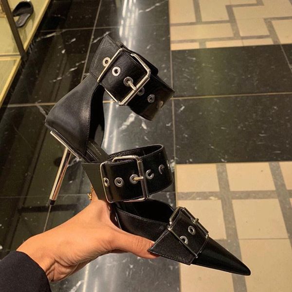 sandals europe and america show women 2021 summer hollow roman slim heel black pointed toe high heels
sandals europe and america show women 2021 summer hollow roman slim heel black pointed toe high heels