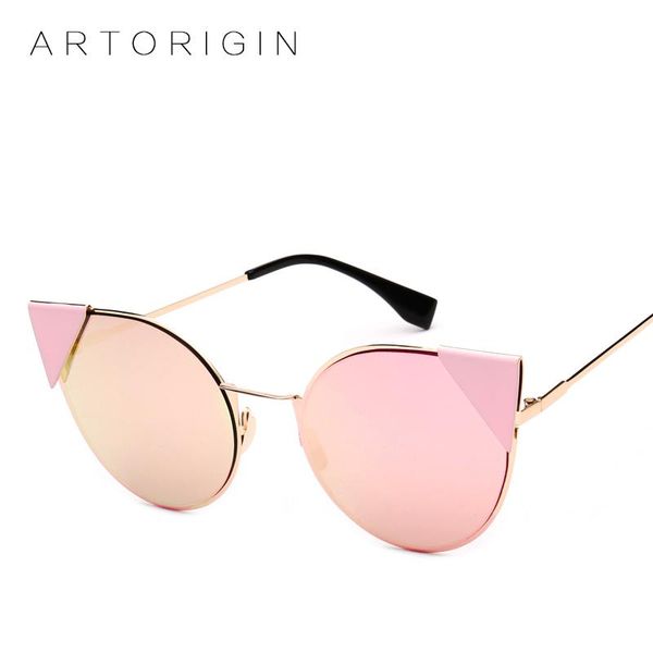 sunglasses artorigin brand designer cat eye women rose gold mirror sun glasses for, White;black
sunglasses artorigin brand designer cat eye women rose gold mirror sun glasses for, White;black