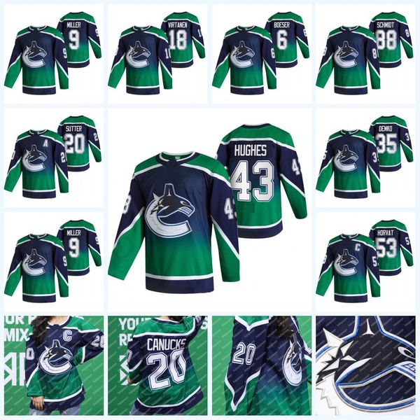 vancouver canucks 2021 reverse retro jersey quinn hughes bo horvat (c) elias pettersson brock boeser nate schmidt braden holtby, Black;red
vancouver canucks 2021 reverse retro jersey quinn hughes bo horvat (c) elias pettersson brock boeser nate schmidt braden holtby, Black;red