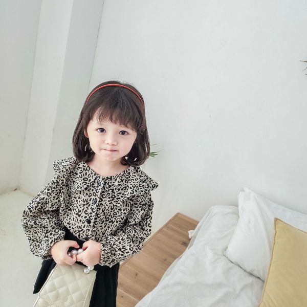 spring girls fashion leopard printed shirts 2020 new style loose long sleeve big turn-down collar shirt y200704, White;black
spring girls fashion leopard printed shirts 2020 new style loose long sleeve big turn-down collar shirt y200704, White;black