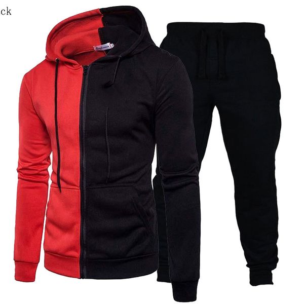 autumn and winter men's tracksuits thick hooded zipper ab surface sports suit youth trend warm casual pants jacket two-piece suit, Gray
autumn and winter men's tracksuits thick hooded zipper ab surface sports suit youth trend warm casual pants jacket two-piece suit, Gray