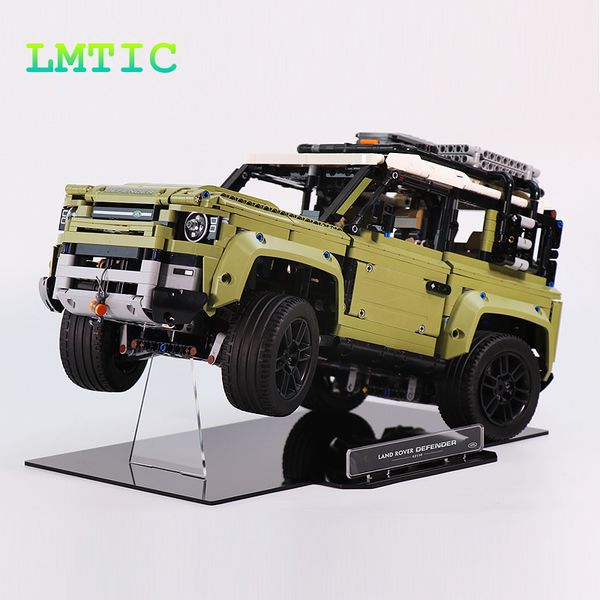 the acrylic display stand for technic 42110 land rovered defendered car model building blocks toys for kids(display stand only) q1215
the acrylic display stand for technic 42110 land rovered defendered car model building blocks toys for kids(display stand only) q1215