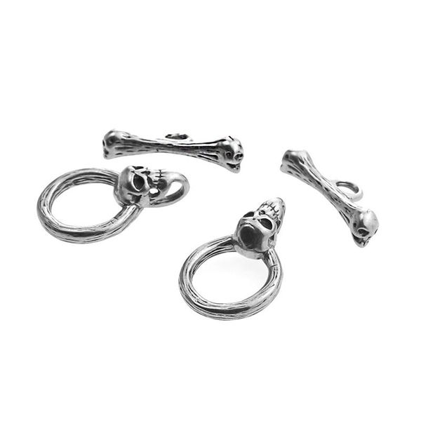 2sets lot ретро хип-хоп череп из нержавеющей стали ot clasps toggle clasps пряжки разъемы для diy браслет ожерелье ювелирные изделия делают, Bronze;silver
2sets lot ретро хип-хоп череп из нержавеющей стали ot clasps toggle clasps пряжки разъемы для diy браслет ожерелье ювелирные изделия делают, Bronze;silver