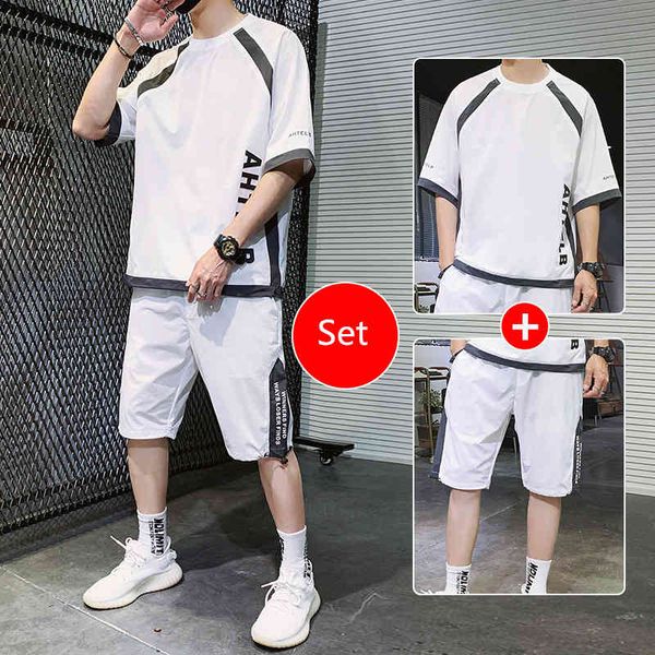 men's tracksuits masculino fatos de treino roupas verão dos homens conjunto fitness esportes terno manga curta + shorts sweatsuit duas, Gray
men's tracksuits masculino fatos de treino roupas verão dos homens conjunto fitness esportes terno manga curta + shorts sweatsuit duas, Gray