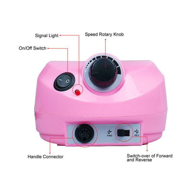 35000rpm 30w electric drill machine file tools 4 colors apparatus for manicure pedicure nail art equipment
35000rpm 30w electric drill machine file tools 4 colors apparatus for manicure pedicure nail art equipment